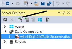 connect to the database